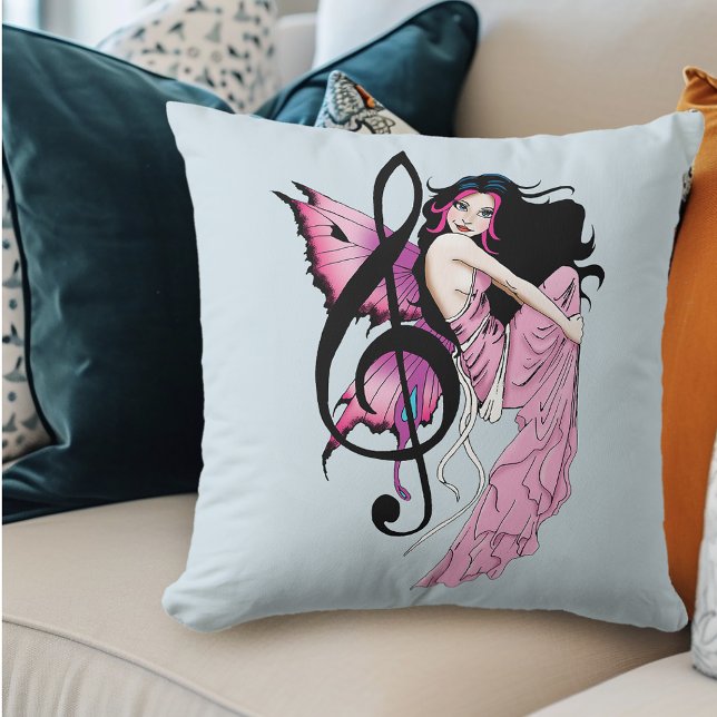 Music Note Fairy Kudde (Skapare uppladdad)