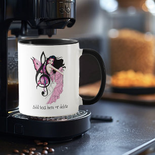 Music Note Fairy Mugg