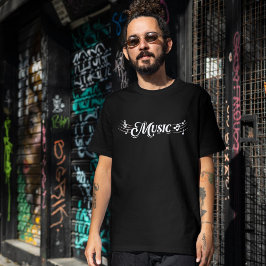 Music Note Heart Shirt - Piano & Music Älskare Gif T Shirt