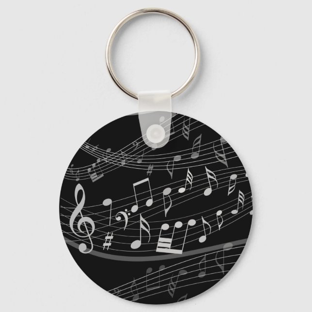 Music Note Lakan Music Keychain Nyckelring (Framsida)