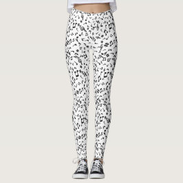 Music Notes Leggings