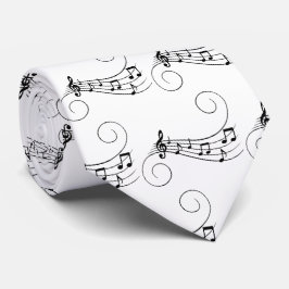 Music Notes  Neck Tie Slips