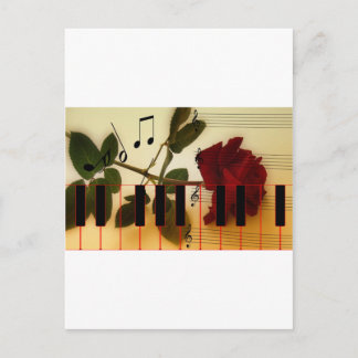 Music Nycklar Notes World Destiny Art Digital Vykort