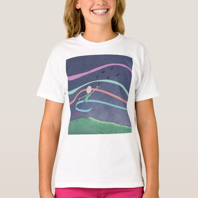 Music och Melody T-Shirt (Framsida)