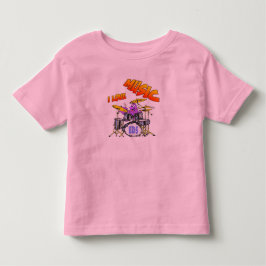 Music Octopus Småbarn T-shirt
