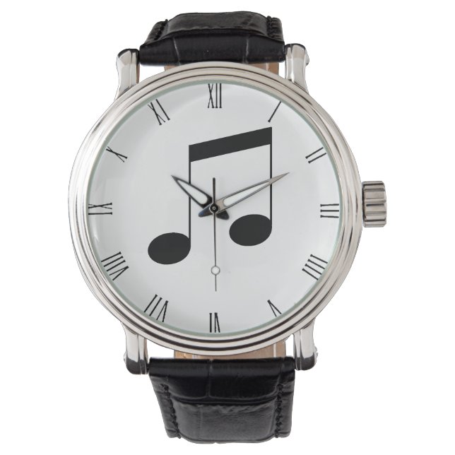 Music One Black Beam Note, Armbandsur (Framsida)