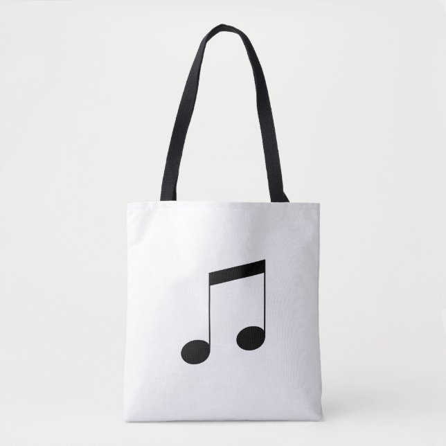 Music One Black Beam Note, Tygkasse (Framsida)