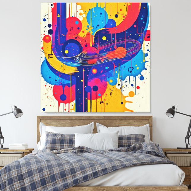Music Pamotion Emotion Canvastryck (Insitu (sovrum))