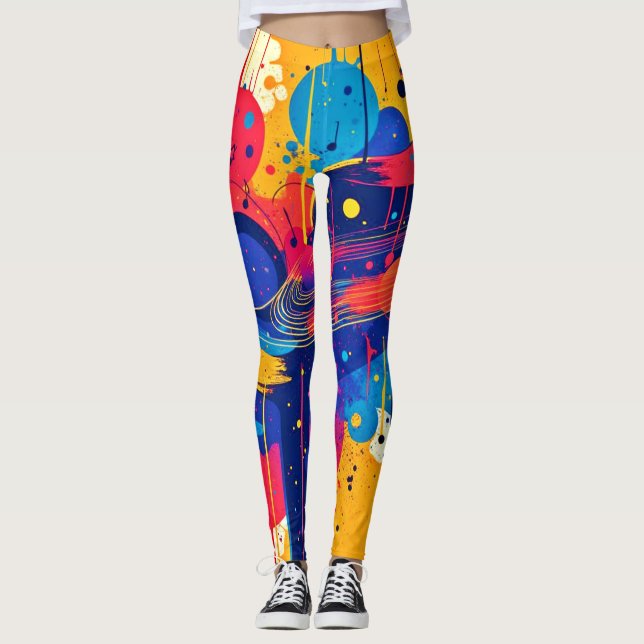 Music Pamotion Emotion Leggings (Framsida)