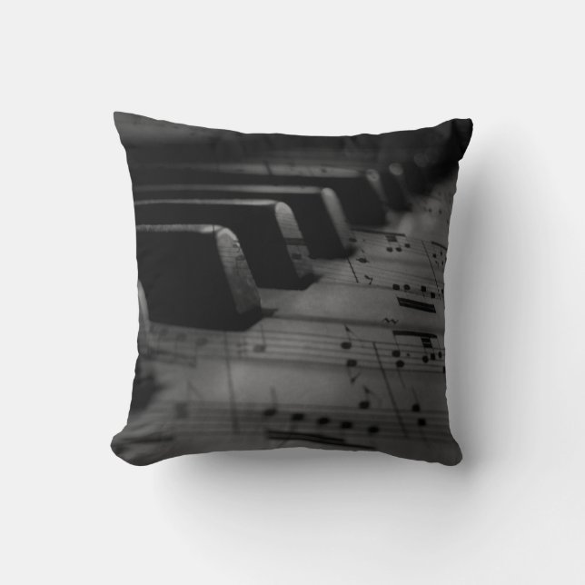  Music Piano Keys Kudde (Framsida)