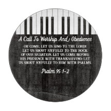 Music Piano Nycklar Black & White Bible Verse