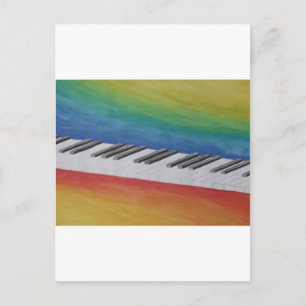 Music Piano Nycklar Notes Teacher Destiny Instrume Vykort