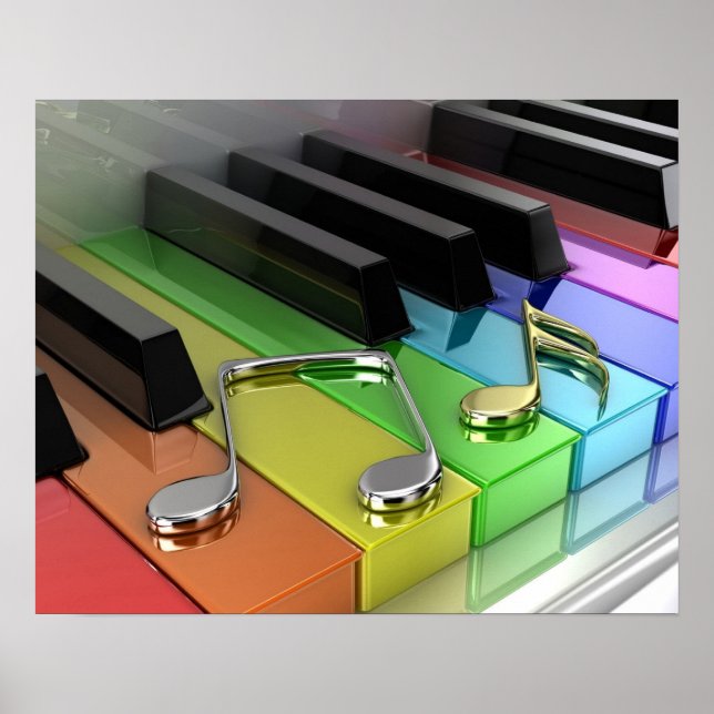 Music Piano Poster (Framsidan)