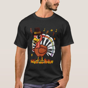 Music Piano Teacher Music Turkiet Costume Lycklig T Shirt