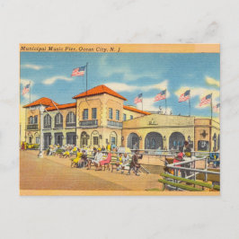 Music Pier, Ocean City, New jersey Vykort