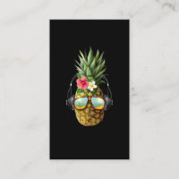 Music Pineapple Sunglasses Headphone Aloha Hawaii