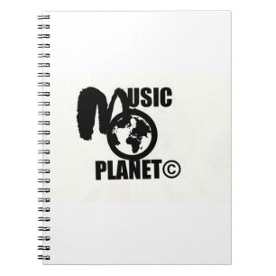 MUSIC PLANET ANTECKNINGSBOK