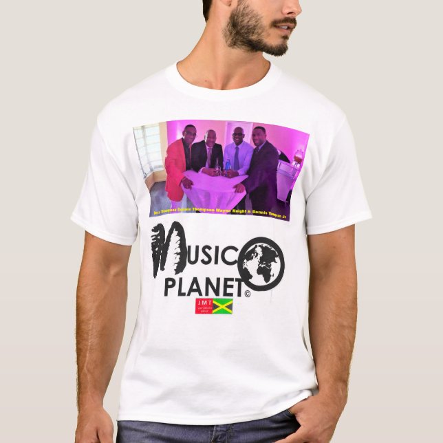 MUSIC PLANET DT WK CR MT Manar Basic T-Shirt (Framsida)