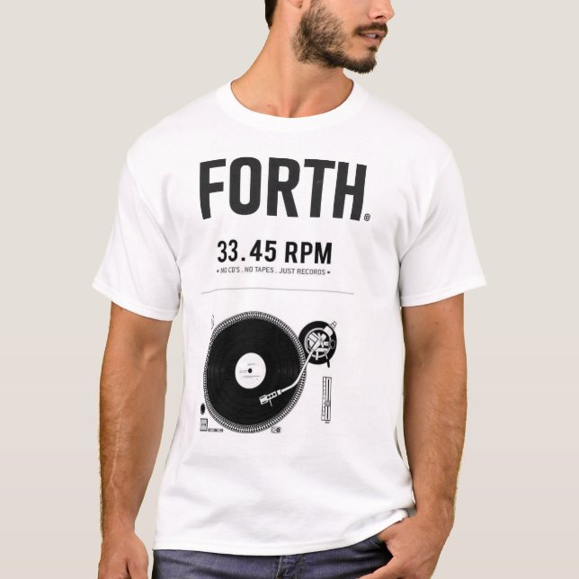 MUSIC PLANET FORTH Manar Basic T-Shirt (Framsida)