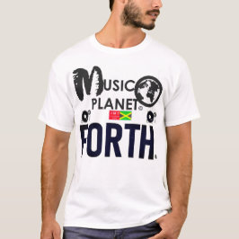 MUSIC PLANET FORTH Manar Basic T-Shirt