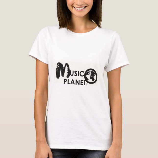 MUSIC PLANET MERCHVAROR T SHIRT (Framsida)