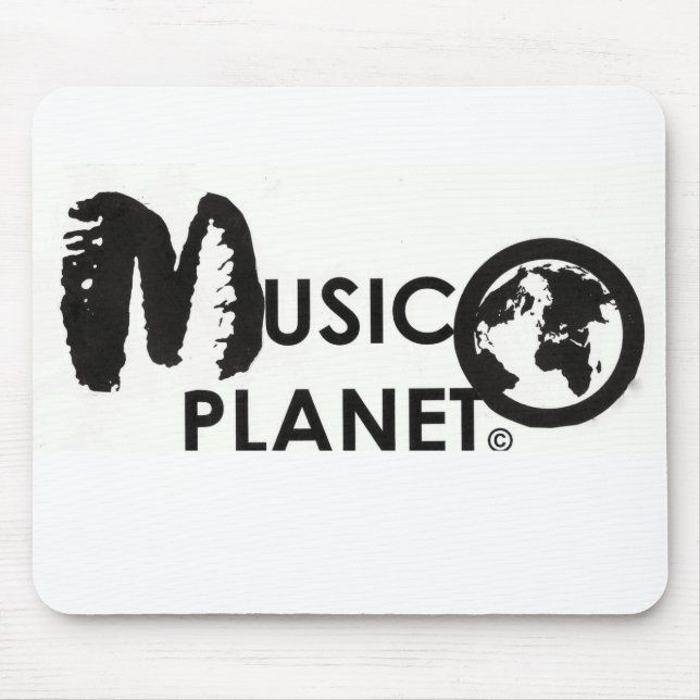 MUSIC PLANET OFFICIELL Mousepad Musmatta (Framsidan)