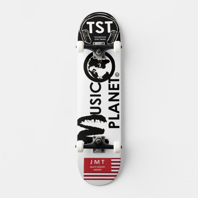 MUSIC PLANET OFFICIELL Skateboard (Framsida)