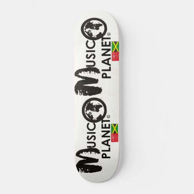MUSIC PLANET Skateboard (Framsida)