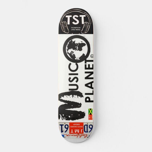 MUSIC PLANET SKATEBOARD JMT USA Skateboard (Framsida)