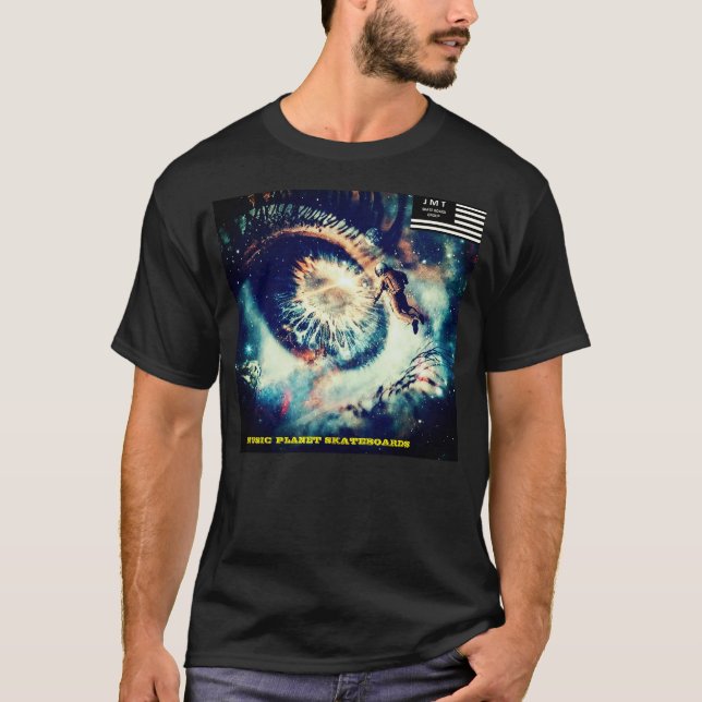 MUSIC PLANET SKATEBOARD T-Shirt (Framsida)