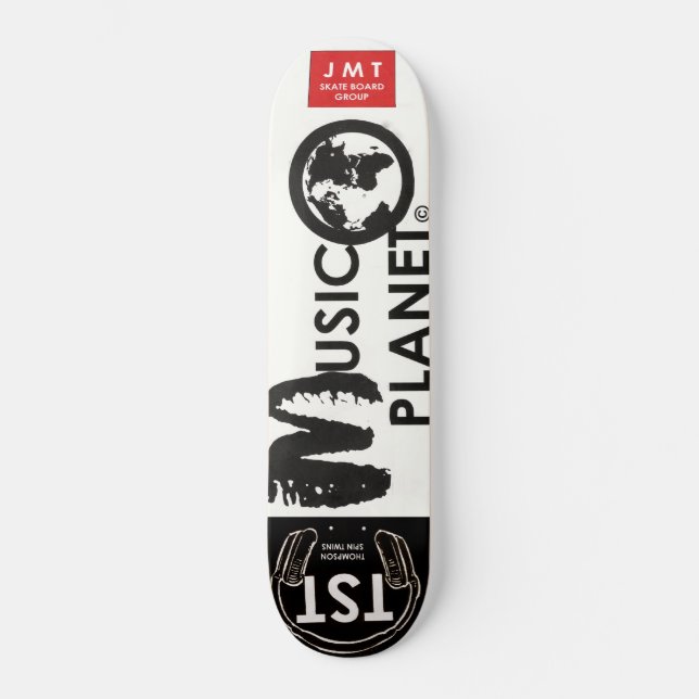 MUSIC PLANET  Skateboards / JMT Skateboards (Framsida)