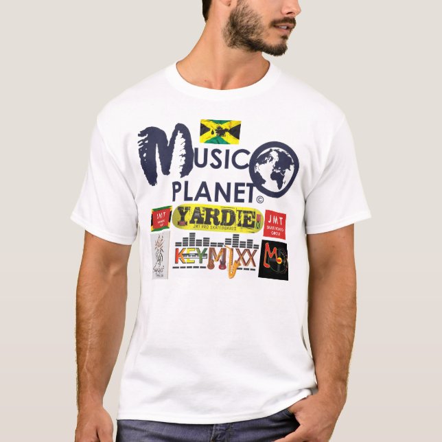 MUSIC PLANET T-Shirt (Framsida)