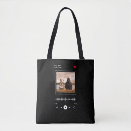 Music Player Artist och Sång Personlig Photo Tygkasse