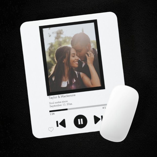 Music Player First Dance Photo Musmatta (Music Player First Dance Photo Mouse Pad from Ricaso  Add your own photo & text, unique gift idea)