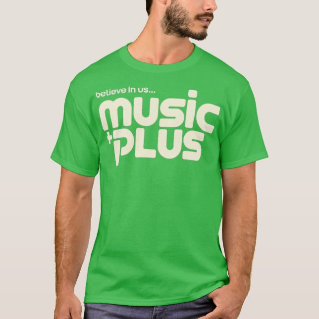 Music Plus T Shirt (Framsida)