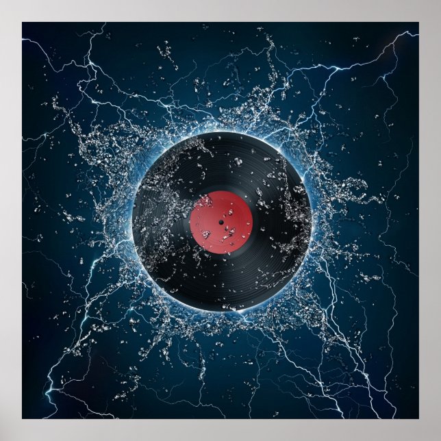 "Music Power" Poster (Framsidan)