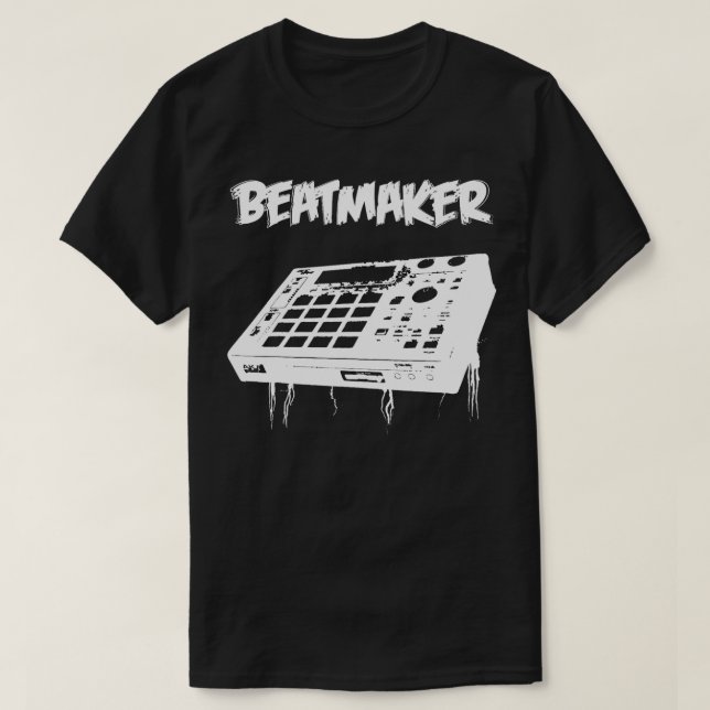 Music Producer Beatmaker T Shirt (Design framsida)