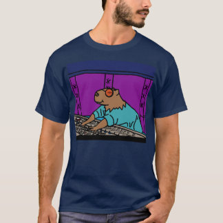 Music Producer Capybara T Shirt
