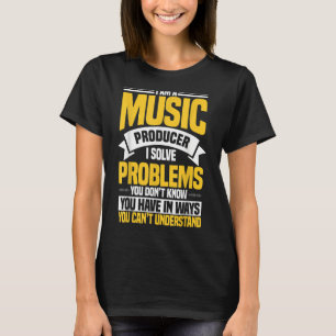 Music Producer Composer Record Musician Sång Maker T Shirt