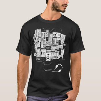 Music Producer Dj och Electronic Musician T Shirt