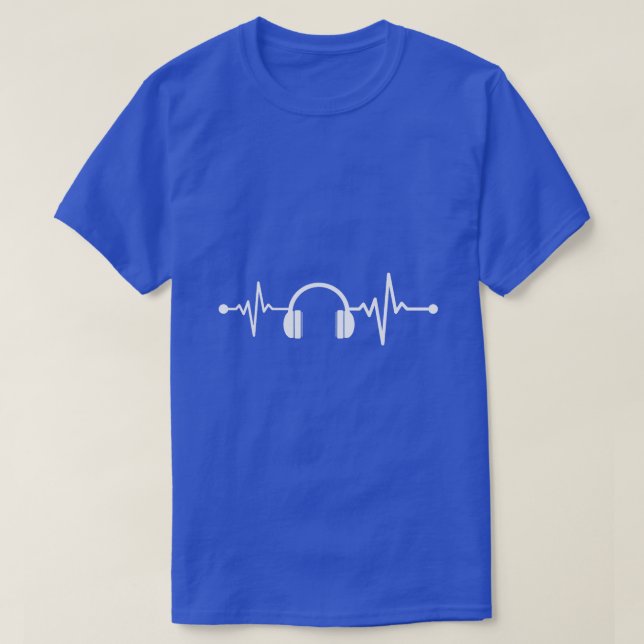Music Producers pulsslag T Shirt (Design framsida)