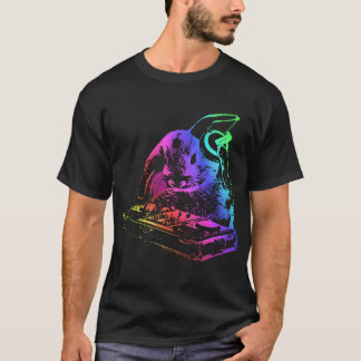 Music Rabbit - Coola, Funny DJ Bunny Animal Essent T Shirt