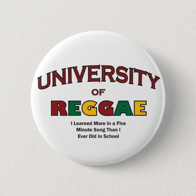MUSIC-REGGAE KNAPP (Framsida)