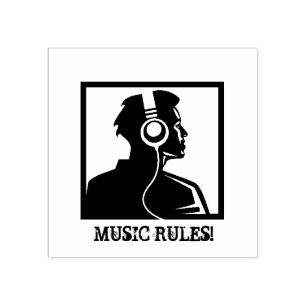 Music regler stämpel