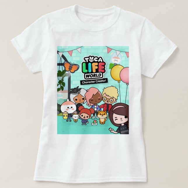 Music Retro Toca Child Boca Friendly Cute Graphic T Shirt (Design framsida)