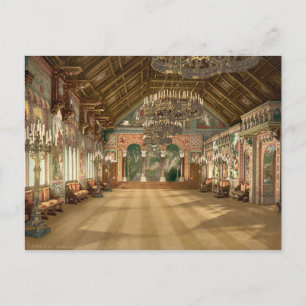 Music Room Neuschwanstein Castle Tyskland Vykort