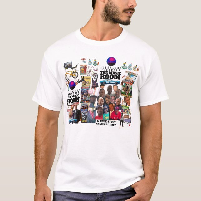 MUSIC ROOM RIKTIGT RÖST T-Shirt (Framsida)