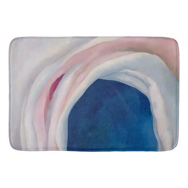 Music Rosa and Blue by O'Keeffe Badrumsmatta (Framsidan)