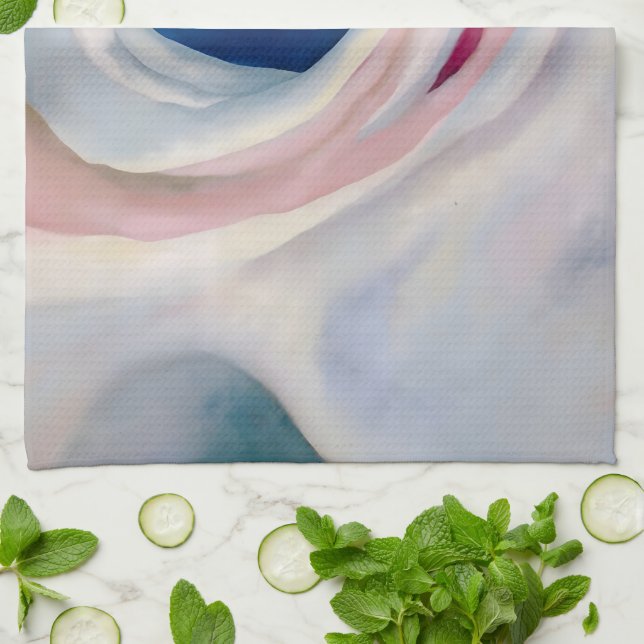 Music Rosa and Blue by O'Keeffe Kökshandduk (Vikta)