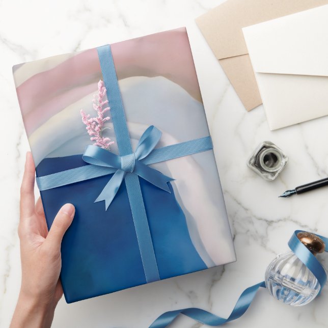 Music Rosa and Blue by O'Keeffe Presentpapper (Gifting)